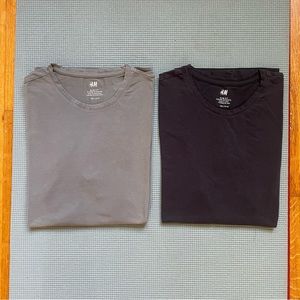 2 Slim Fit H&M Tees